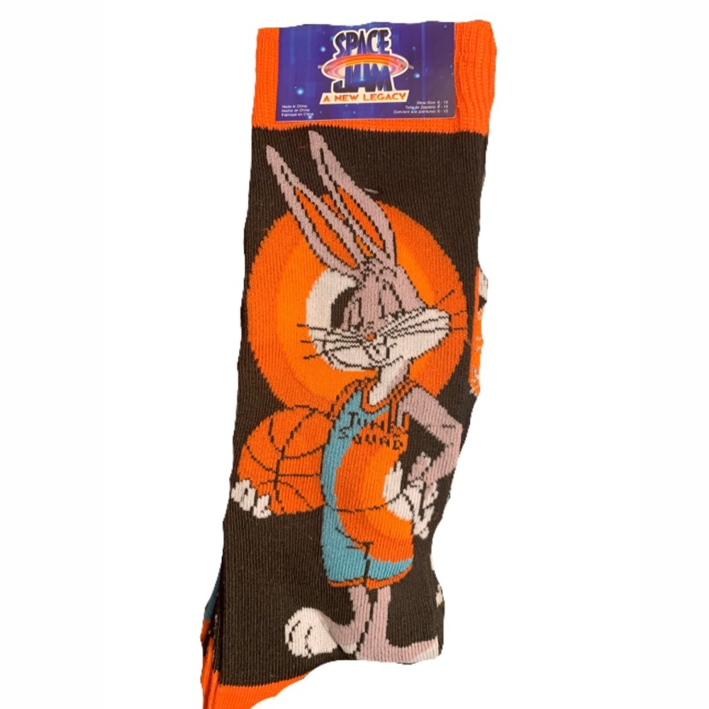 Space jam men socks size 6-12